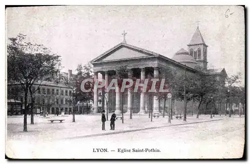 Ansichtskarte AK Lyon Eglise Saint Pothin