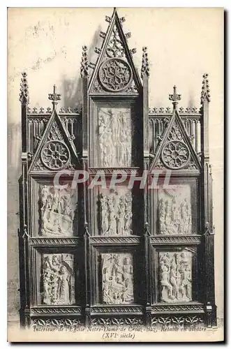 Cartes postales Interieur de l'Eglise Notre Dame de Croaz Baz