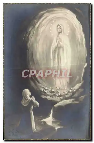 Cartes postales Lourdes Apparition