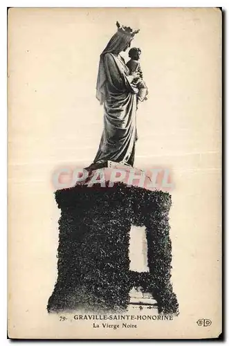 Cartes postales Graville Sainte Honorine La Vierge Notre