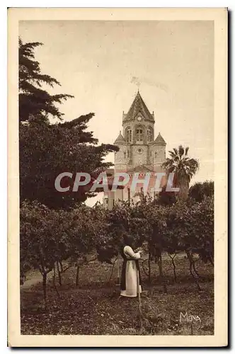 Ansichtskarte AK Ile Saint Honorat Abside de 'Eglise abbatiale vue exterieure