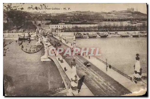 Ansichtskarte AK Lyon  Pont Gallient