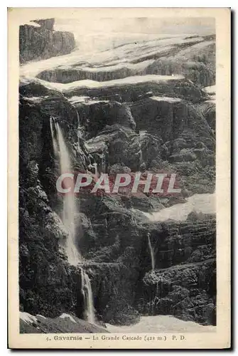 Cartes postales Gavarnie Le Grande Cascade