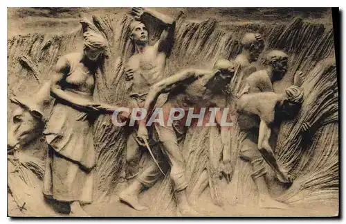 Cartes postales Constantin Meunier La Moisson