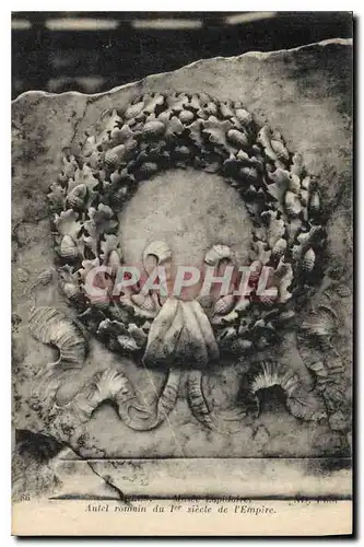 Cartes postales Autel romain du siecle de l'Empire