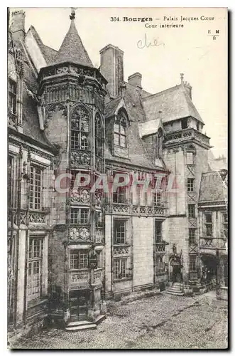 Cartes postales Bourges Palais Jacques Coeur