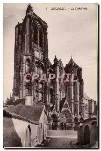 Cartes postales Bourges La Cathedrale