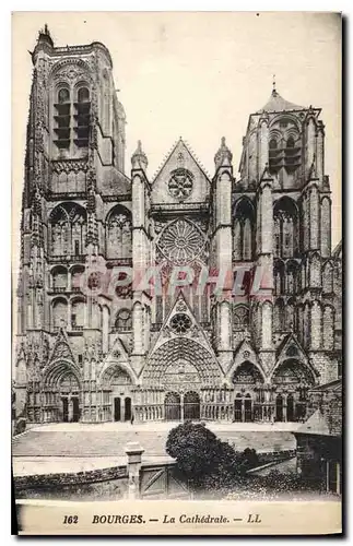 Cartes postales Bourges La Cathedrale