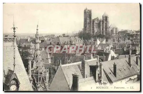 Cartes postales Bourges Panorama