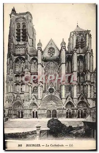 Cartes postales Bourges La Cathedrale