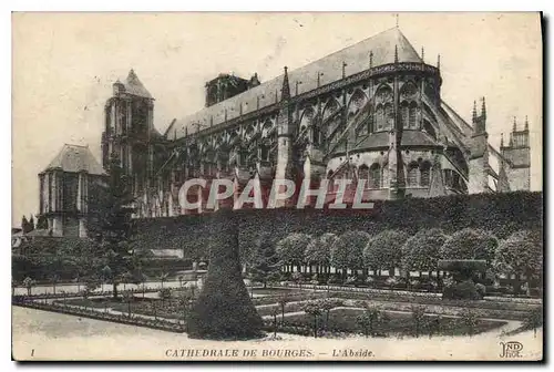 Ansichtskarte AK Cathedrale de Bourges L'Abside