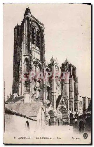 Cartes postales Bourges La Cathedrale