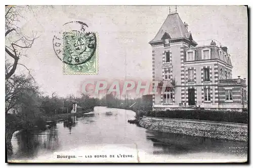 Ansichtskarte AK Bourges Les Bords de l'Yevre