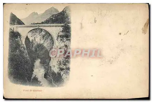 Cartes postales Pont St Sauveur