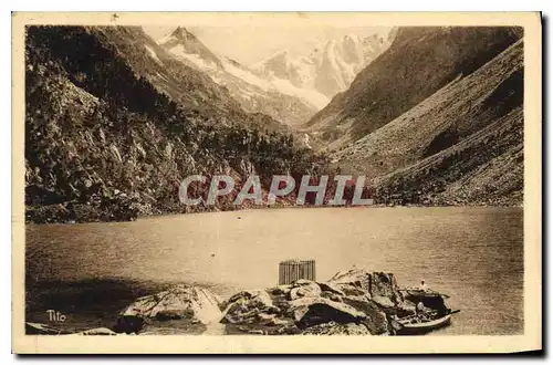 Cartes postales Les Pyrenees Environs de Cauterets le Lac de Gaube