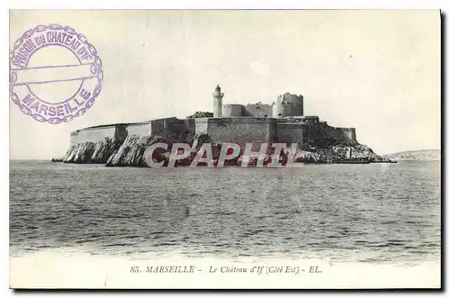 Ansichtskarte AK Marseille le Chateau d'If Cote Est