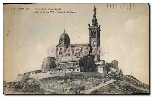 Cartes postales Marseille Notre Dame de la Garde