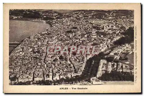 Cartes postales Arles vue generale