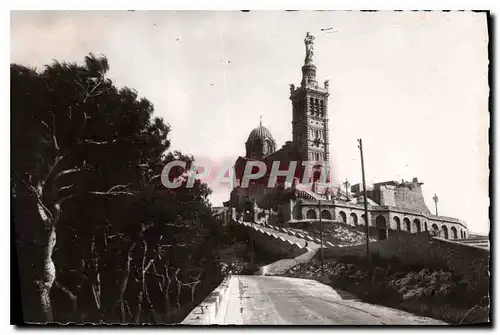 Cartes postales Marseille Basilique de notre Dame de la Garde