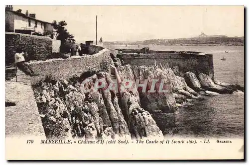 Cartes postales Marseille Chateau d'If Cote Sud