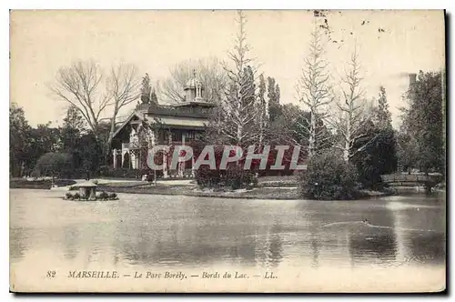 Cartes postales Marseille le Parc Borely Bords du Lac