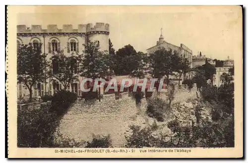 Ansichtskarte AK St Michel de Frigolet B du Rh vue generale de l'Abbaye