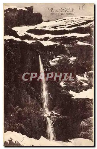 Cartes postales Gavarnie la Grande cascade