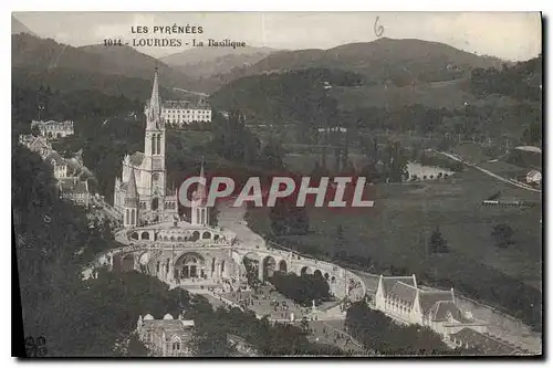 Cartes postales Les Pyrenees Lourdes la Basilique