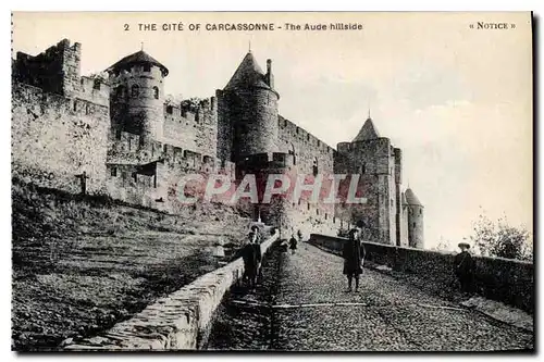 Cartes postales The Cite of Carcassonne la cote d'Aude Notice