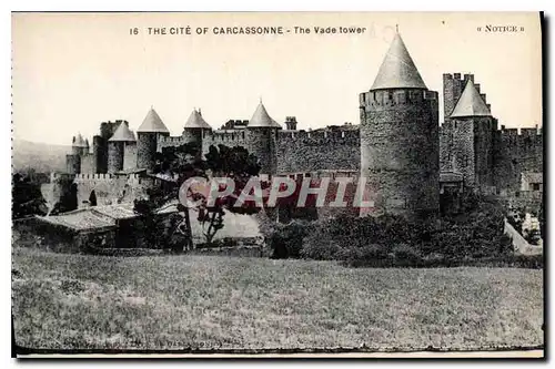 Cartes postales The Cite of Carcassonne la Tour de la Vade