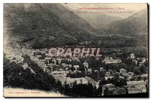 Ansichtskarte AK Les Pyrenees Centrale Luchon vue generale prise de la Chaumiere