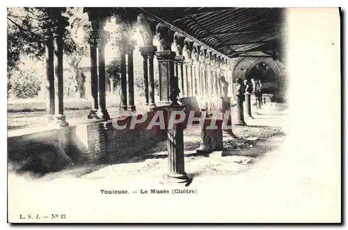 Cartes postales Toulouse le Musee cloitre