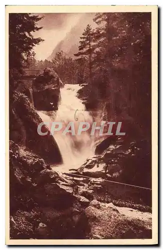 Cartes postales Cauterets Cascade du Cerisey