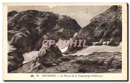 Cartes postales Gavarnie la Borne de la Tuquerouje