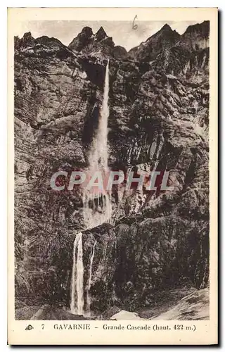 Cartes postales Gavarnie Grande Cascade