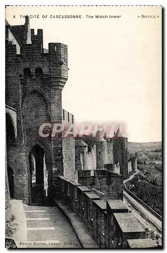 Cartes postales Cite de Carcassonne l'Echauguette