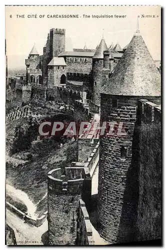 Cartes postales Cite de Carcassonne la Tour de l'Inquisition