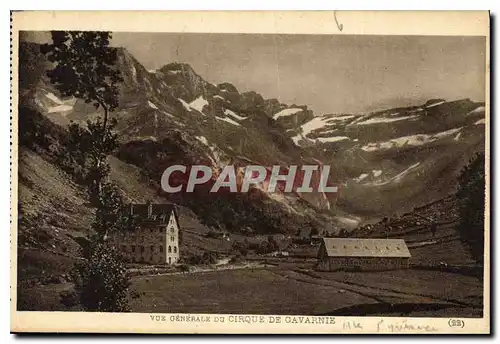 Cartes postales Vue generale du Cirque de Gavarnie