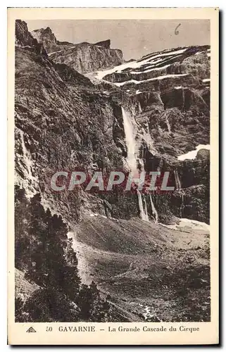 Ansichtskarte AK Gavarnie la Grande Cascade du Cirque