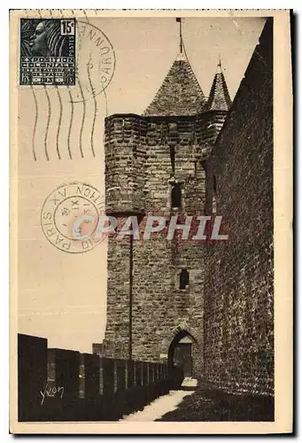 Ansichtskarte AK La Douce France Carcassonne la Tour carree de l'Eveque