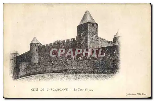 Ansichtskarte AK Cite de Carcassonne La Tour d'Angle