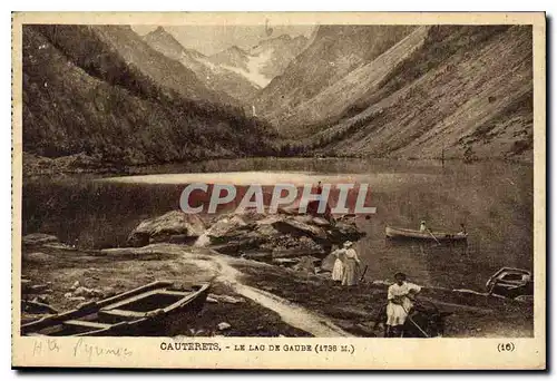 Cartes postales Cauterets Le Lac de Gaube