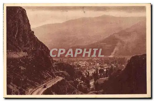 Cartes postales Pierrefitte Vue prise de la Route de Cauterets