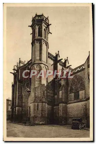 Ansichtskarte AK La Douce France Carcassonne Aude La Cite La Basilique Saint Nazaire Entree