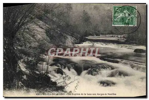 Cartes postales Vallee de la Loue les Rapides de la Loue aux Gorges de Noailles