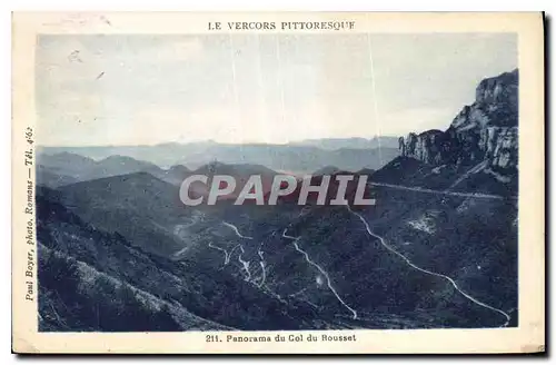 Ansichtskarte AK Le Vercors pittoresque Panorama du Col du Rousset