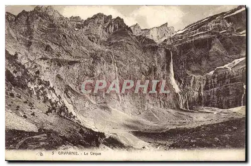 Cartes postales Gavarnie Le Cirque