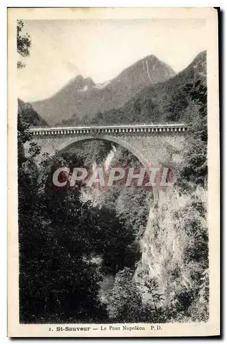 Cartes postales St Sauveur le Pont Napoleon