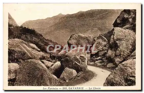 Ansichtskarte AK Les Pyrenees Gavarnie Le Chaos