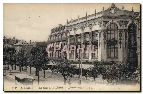 Ansichtskarte AK Biarritz La Place de la Liberte